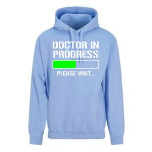 Doctor In Progress Funny Med School Student Great Gift Unisex Surf Hoodie