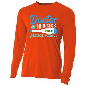 Doctor In Progress Gift Cooling Performance Long Sleeve Crew