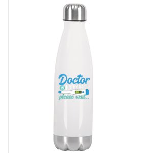 Doctor In Progress Gift Stainless Steel Insulated Water Bottle