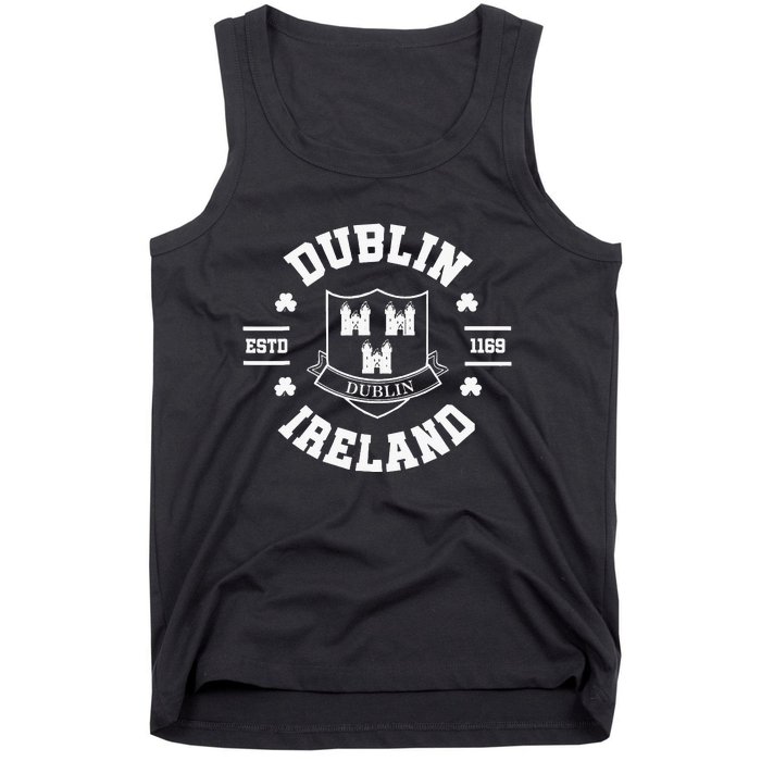 Dublin Ireland Proud Vintage Tank Top