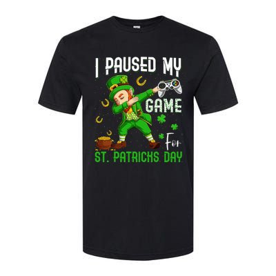 Dabbing I Paused My Game For St Patricks Day Softstyle CVC T-Shirt