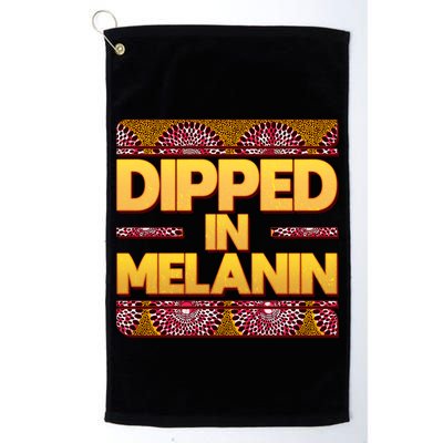 Dipped In Melanin Golf Towel