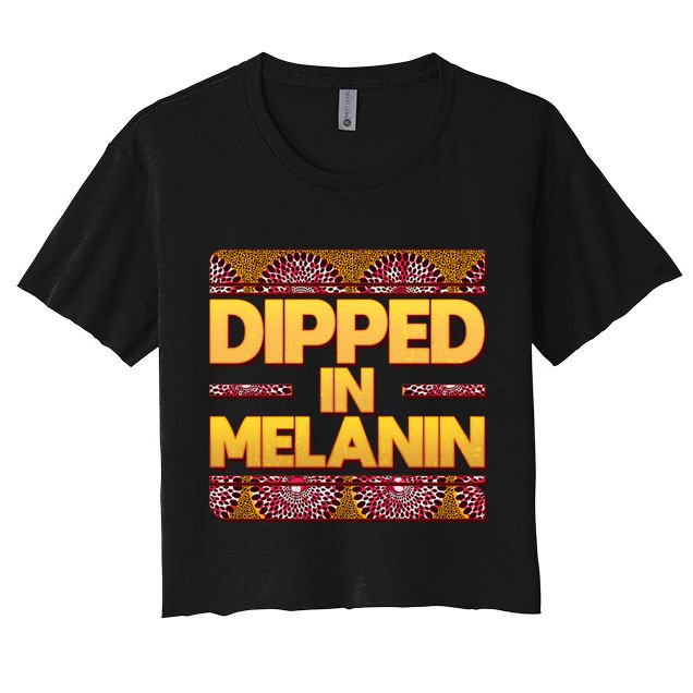 Dipped In Melanin Crop Top