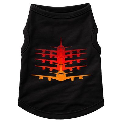 Distressed ID Rather Be Flying Funny Airplane Pilot Doggie Tank