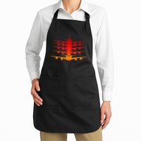 Distressed ID Rather Be Flying Funny Airplane Pilot Apron