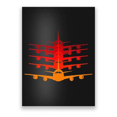 Distressed ID Rather Be Flying Funny Airplane Pilot Poster