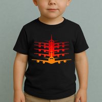 Distressed ID Rather Be Flying Funny Airplane Pilot Toddler T-Shirt