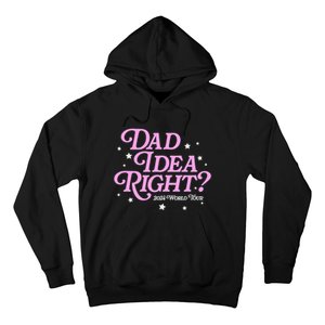 Dad Idea Right 2024 Funny FatherS Day Gift Hoodie