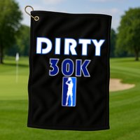 Dirk 30K Dirty 30 Basketball 30000 Points pts Golf Towel