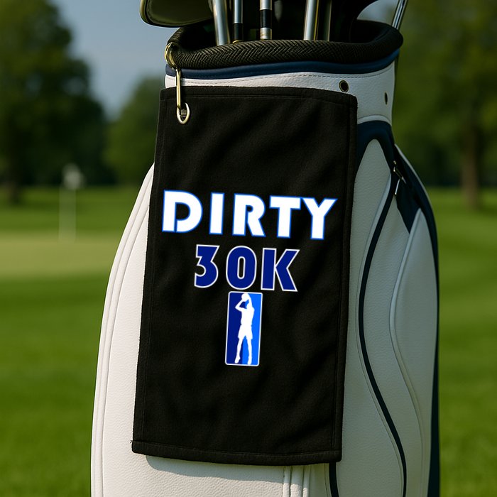 Dirk 30K Dirty 30 Basketball 30000 Points pts Golf Towel