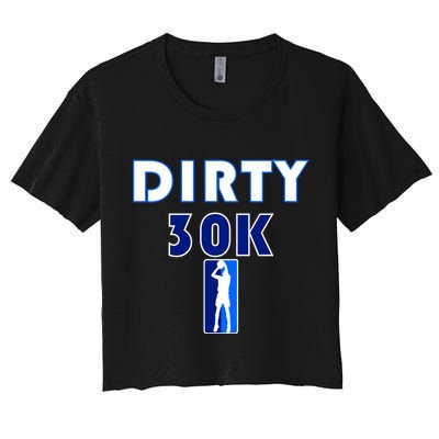 Dirk 30K Dirty 30 Basketball 30000 Points pts Crop Top
