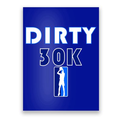 Dirk 30K Dirty 30 Basketball 30000 Points pts Poster