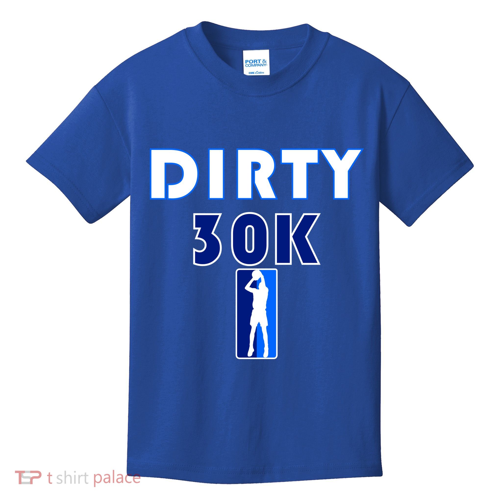 Dirk 30K Dirty 30 Basketball 30000 Points pts Kids T-Shirt