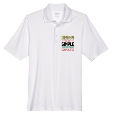 Design Is So Simple That S Why It's Complicated Men's Origin Performance Pique Polo