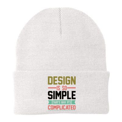 Design Is So Simple That S Why It's Complicated Knit Cap Winter Beanie