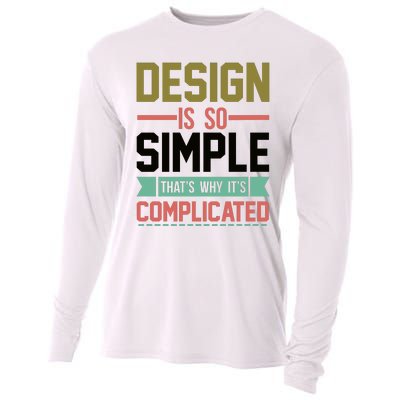 Design Is So Simple That S Why It's Complicated Cooling Performance Long Sleeve Crew