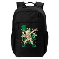 Dabbing Irish Skeleton Clover St Patricks Day Backpack