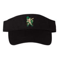 Dabbing Irish Skeleton Clover St Patricks Day Visor