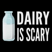 Dairy Is Scary Vegan 16 in Basic Backpack