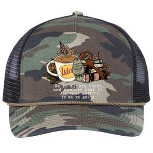 Dragonfly Inn Stars Hollow Luke’S Diner Retro Rope Trucker Hat Cap