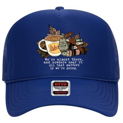 Dragonfly Inn Stars Hollow Luke’S Diner High Crown Mesh Back Trucker Hat