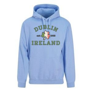 Dublin Ireland Saint Patricks Day Green Shamrock Gifts Hoodie Unisex Surf Hoodie