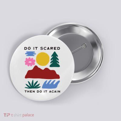Do It Scared Button