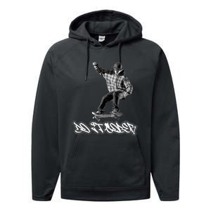 Do It Sober Aa & Na Sayings Gifts Performance Fleece Hoodie