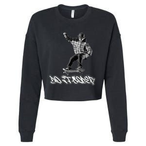 Do It Sober Aa & Na Sayings Gifts Cropped Pullover Crew