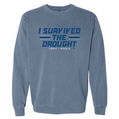 Detroit I Survived The Drought Garment-Dyed Sweatshirt