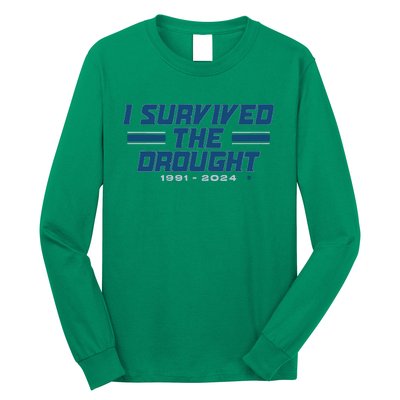 Detroit I Survived The Drought Long Sleeve Shirt