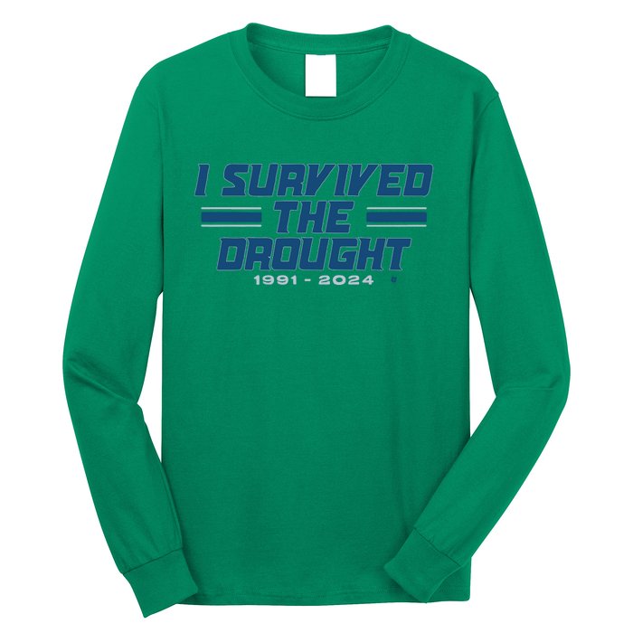 Detroit I Survived The Drought Long Sleeve Shirt