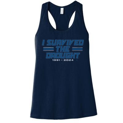 Detroit I Survived The Drought Women's Racerback Tank