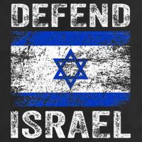Defend Israel Support Israel I Stand With Israel Israel Flag Adult Drive Performance Visor