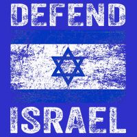 Defend Israel Support Israel I Stand With Israel Israel Flag 16 in Basic Backpack