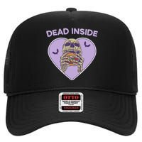 Dead Inside Skeleton Yami Kawaii Mental Illness Menhera High Crown Mesh Back Trucker Hat