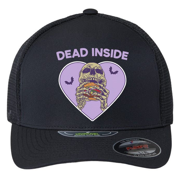 Dead Inside Skeleton Yami Kawaii Mental Illness Menhera Flexfit Unipanel Trucker Cap