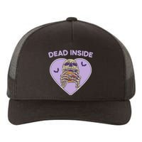 Dead Inside Skeleton Yami Kawaii Mental Illness Menhera Yupoong Adult 5-Panel Trucker Hat