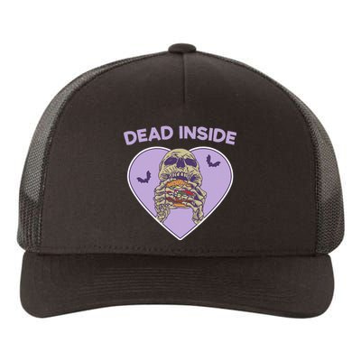 Dead Inside Skeleton Yami Kawaii Mental Illness Menhera Yupoong Adult 5-Panel Trucker Hat