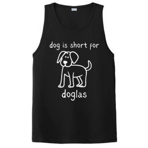 Dog Is Short For Doglas Funny Gen Z Douglas Name Meme PosiCharge Competitor Tank