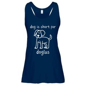 Dog Is Short For Doglas Funny Gen Z Douglas Name Meme Ladies Essential Flowy Tank