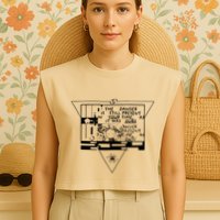 Danger Is Still Present Your Time As It Was Ours Garment-Dyed Women's Muscle Tee