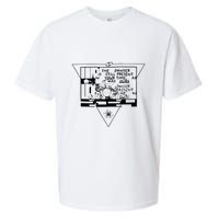 Danger Is Still Present Your Time As It Was Ours Sueded Cloud Jersey T-Shirt