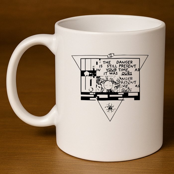 Danger Is Still Present Your Time As It Was Ours 11oz C Handle Ceramic Mug