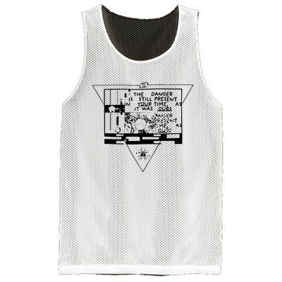 Danger Is Still Present Your Time As It Was Ours Mesh Reversible Basketball Jersey Tank