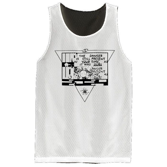 Danger Is Still Present Your Time As It Was Ours Mesh Reversible Basketball Jersey Tank