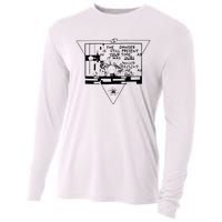 Danger Is Still Present Your Time As It Was Ours Cooling Performance Long Sleeve Crew