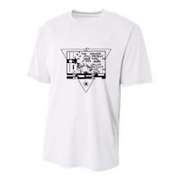 Danger Is Still Present Your Time As It Was Ours Youth Performance Sprint T-Shirt