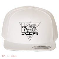 Danger Is Still Present Your Time As It Was Ours Wool Snapback Cap
