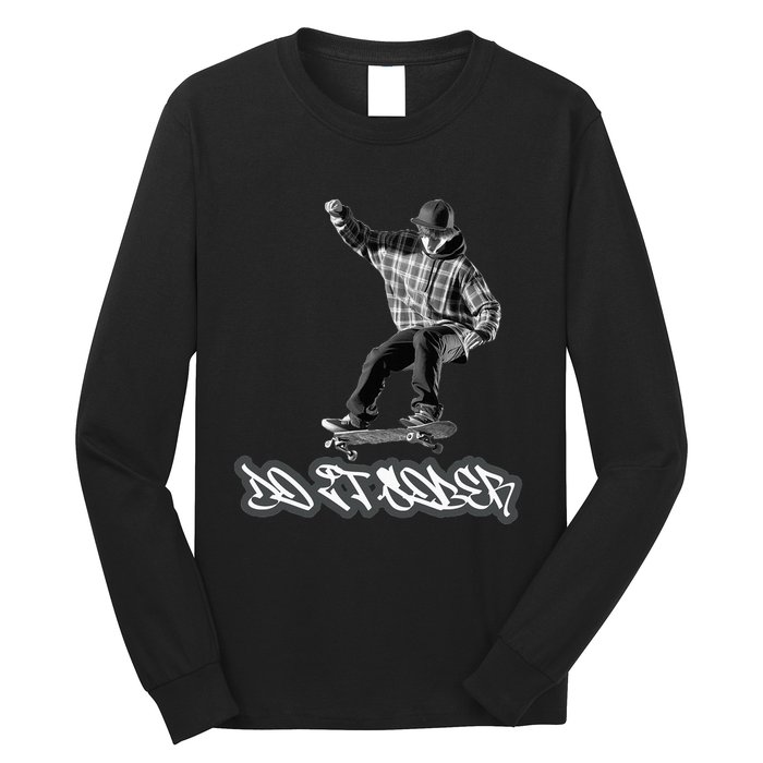 Do It Sober Aa & Na Sayings Long Sleeve Shirt